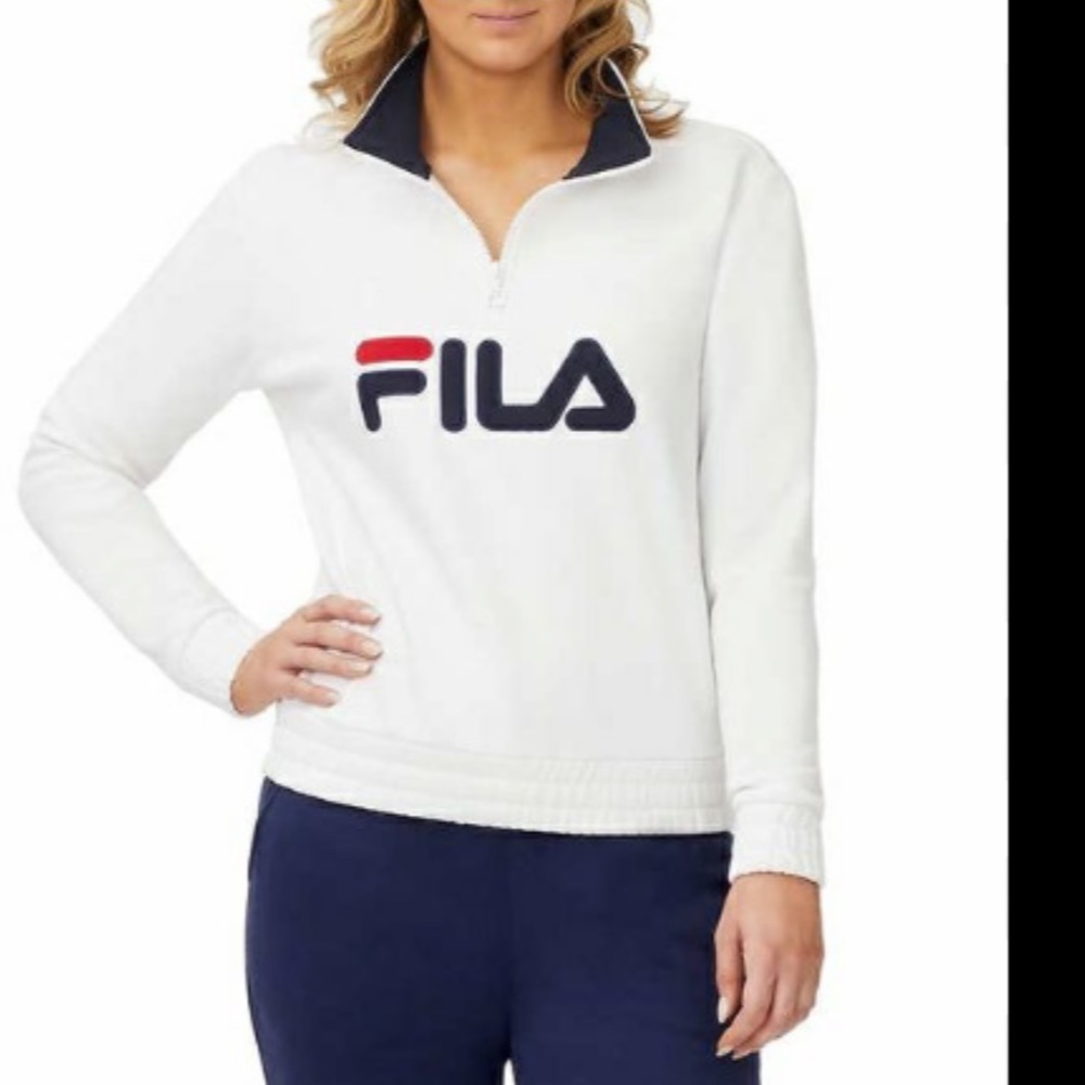 Fila NWT Pullover 1/4 Zip Sweatshirt - size XXL